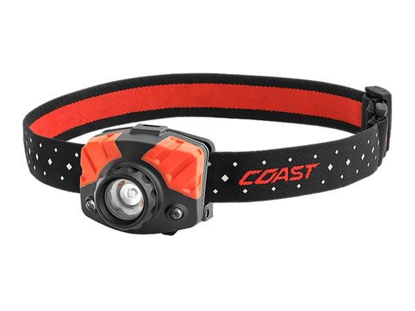 COAST - FL75R - RECHARGEABLE LI-ION HEADLAMP RED/WHITE LIGHT 530 LUMEN LCOAFL75R-BL 0152862045542