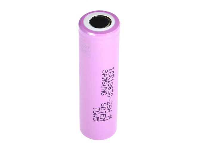 Rechargeable Battery Li-Ion Green Cell ICR18650-26H 2600mAh 3.7V 50GC18650NMC26 5904326375048