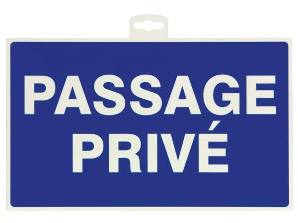 TALIAPLAST - SIGN - PASSAGE PRIV╔ NV621635 3375556216357