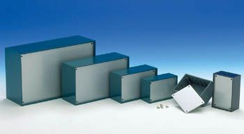 PLASTIC OPTATIVE ENCLOSURE - PETROL BLUE - 110.0 x 70.0 x 48.0 mm TKP2B 8018340186911