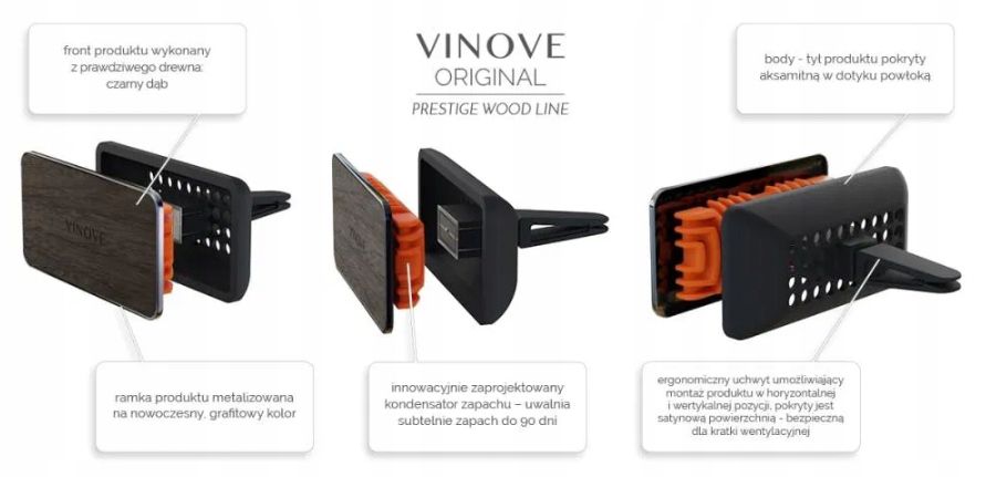 Car air freshener VINOVE INDIANAPOLIS ORIGINAL, VINOVE 5902802110046