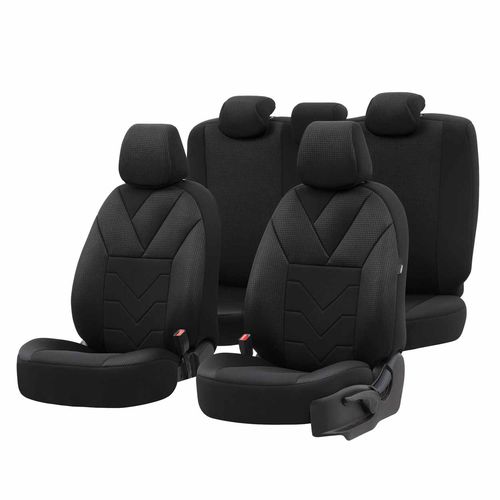 Car seat covers set OTOM TEMPO 1501 BLACK NZ, OTOM 8681892773450