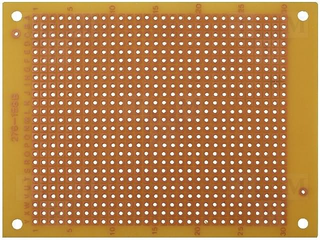 Board: universal; single sided,prototyping; W: 71mm; L: 94mm SCI PC-11