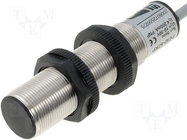 Sensor: inductive; OUT: PNP / NO + NC; 0÷5mm; 10÷30VDC; M18; 2m SELS PCID-5ZRP