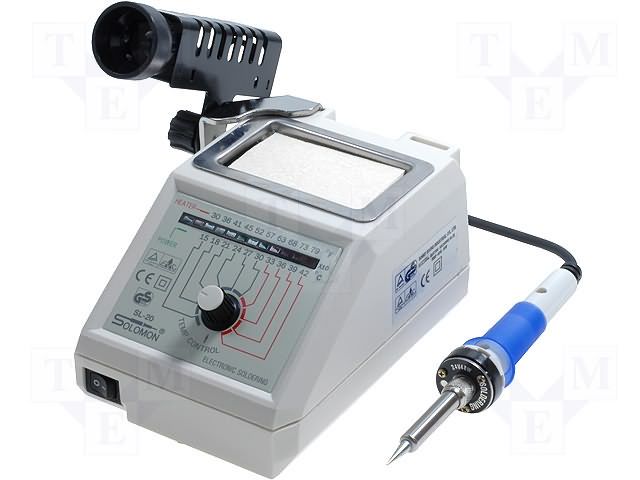 Station: soldering; Station power: 48W; 150÷420°C SOLOMON SORNY ROONG PENSOL-SL20-N