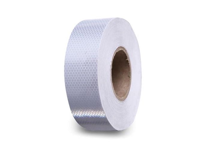 Honeycomb reflective tape 5cm x 5m - White PT-RFH5X5W 5410329757793