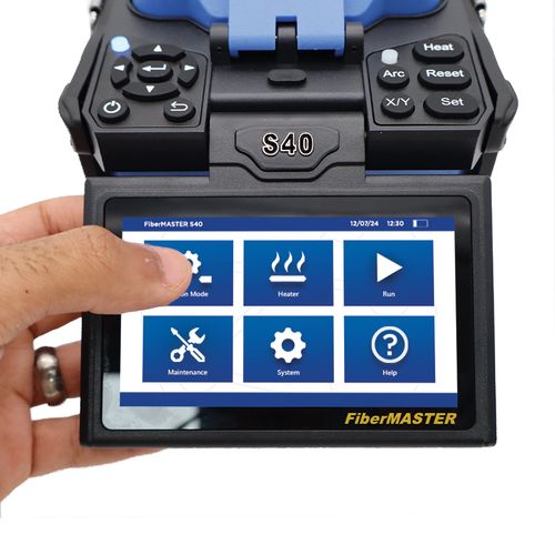 FiberMASTER S40 optinių skaidulų suvirinimo rinkinys, lygiavimas pagal skaidulos diametrą, Trend Networks R301-S40K 5056310405528