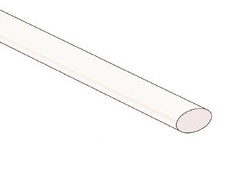 SHRINKABLE TUBE 6.4mm - CLEAR - 50 PCS STB64C 5410329451899