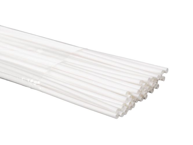 Shrinkable tube 3.2 mm - white - 50 pcs STB32W 5410329451776; 5410329544355