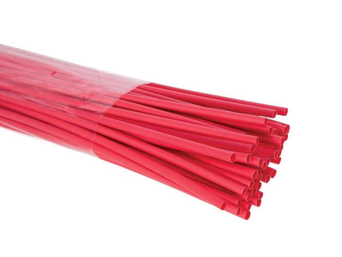 Shrinkable tube 4.8 mm - red - 50 pcs STB48R 5410329451837; 5410329544416