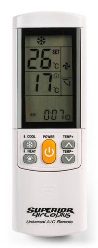 Universalus DV pultas su LCD oro kondicionieriams AirCo Plus SUPERIOR-AIRCO 8054242080094