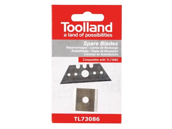 SET OF SQUARE / TRIANGULAR KNIFE SPARE BLADES - 2 pcs TL73086 5410329613907; 5410329625344; 5410329625351