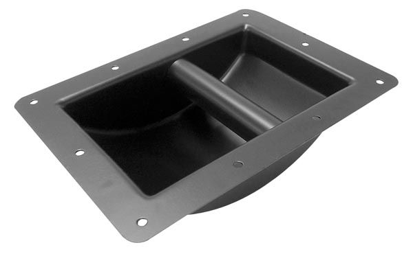 HEAVY-DUTY SPEAKER HANDLE, BLACK METAL, 220 x 160mm HQAC1004 5410329718480