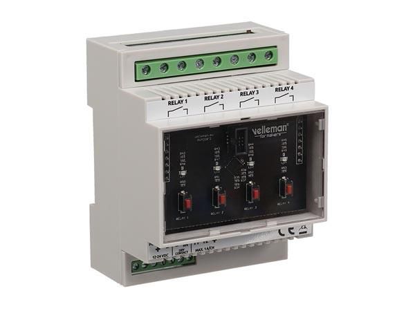 DIN RAIL WLAN RELAY CARD VM208 5410329612962