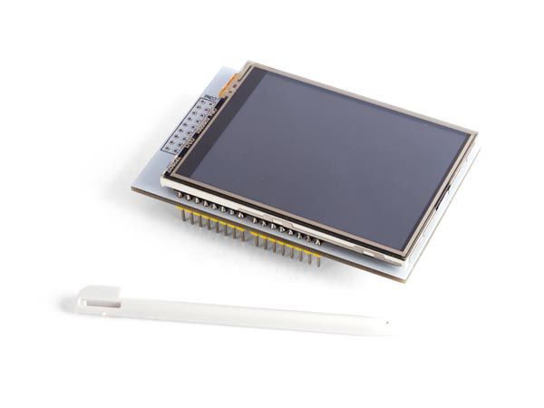 2.8 INCH TOUCH SCREEN FOR ARDUINO® UNO/MEGA VMA412 5410329657420; 5410329725754