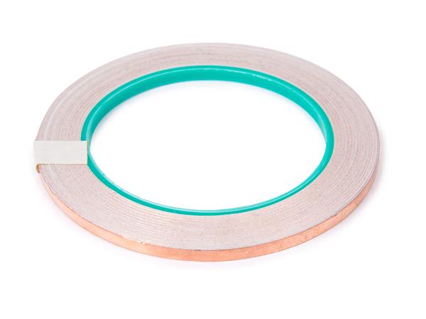 Клейкая лента COPPER FOIL ADHESIVE TAPE - 5 мм x 25 м VTCFT1 5410329681043