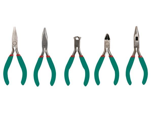 TOOL SET / 5 DIFFERENT PLIERS VTSETN 5410329464547; 5410329499945; 5410329549138