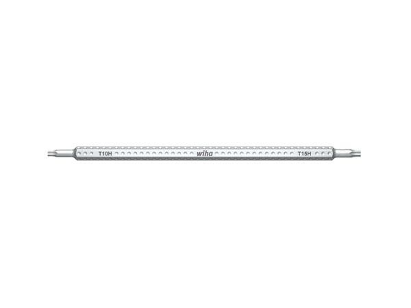 Wiha Screwdriver with interchangeable blade SYSTEM 6 TORX« Tamper Resistant (with hole) (27630) T6H - T8H x 150 mm WH27630 4010995276300