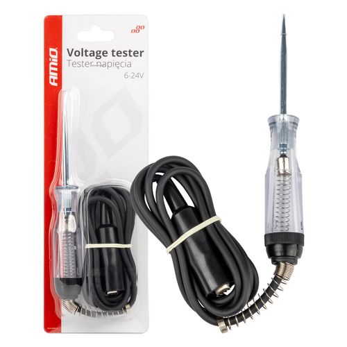 Voltage tester 6-24V AMIO-04273, AMiO 5903293042731