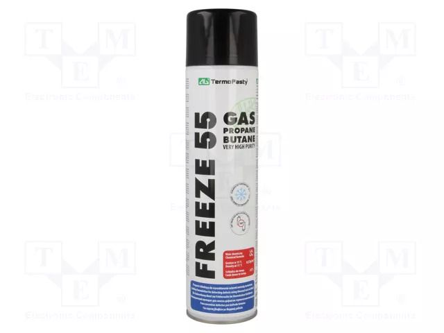 Freezing aerosol; spray; can; colourless; 600ml; -55°C AG TERMOPASTY FREEZE-600ML