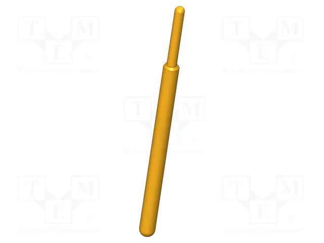 Test needle; Spring compression: 4.4mm; 6.35mm; 5A; CuBe; Ø: 1.27mm INGUN GKS-003-0008