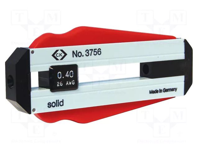 Stripping tool; 0.2mm; Wire: round C.K CK-T375620