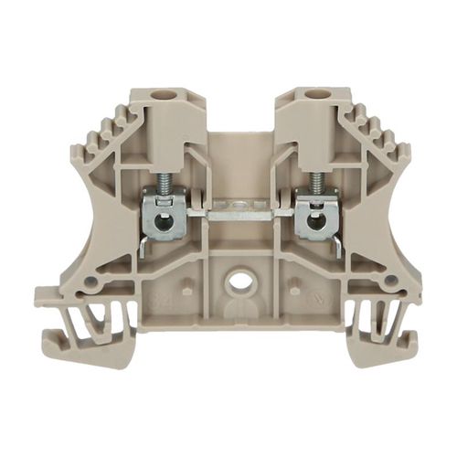 Caurejošā spaile WDU 2.5, Skrūvēts savienojums, 2,5 mm² Weidmuller 1020000000 4008190099633