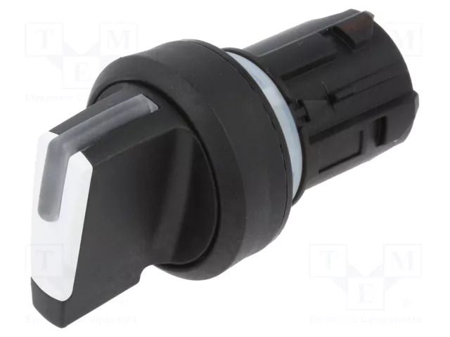 Switch: rotary; 22mm; Stabl.pos: 2; white; none; IP66,IP67,IP69K EAO 45-2828.1C90.001