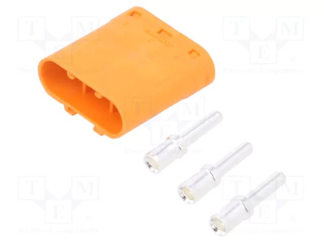 Connector: DC supply; plug; male; LC; 20A; 1kV; PIN: 3; straight AMASS LCC30-M