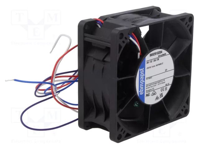 Fan: DC; axial; 24VDC; ball; Additional functions: PWM EBM-PAPST 8214J/2H4PR