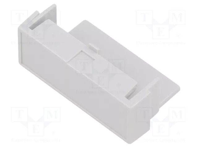 Terminals cover; light grey; 1597 HAMMOND HM-1597D2MTC
