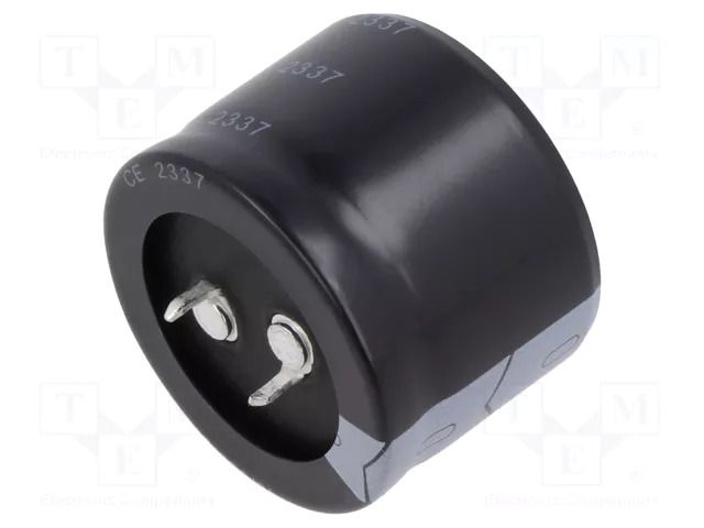 Capacitor: electrolytic; SNAP-IN; 6800uF; 50VDC; Ø35x25mm; ±20% AISHI ELK1HM682R25KT