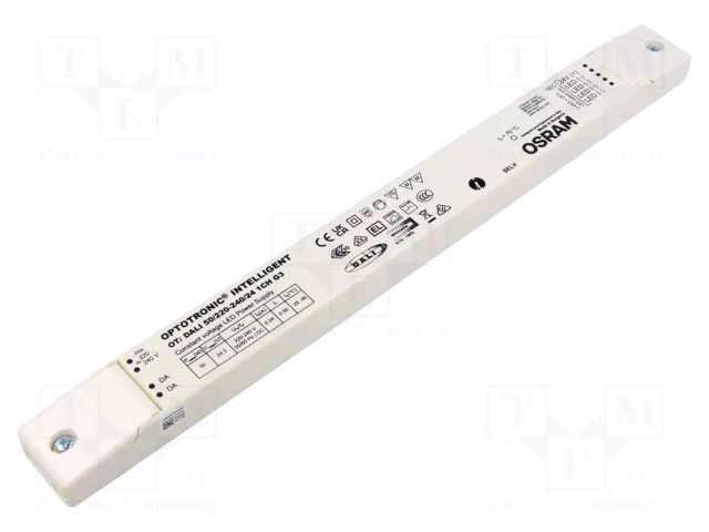 Power supply: switching; LED; DALI; 50W; 24VDC; 220÷240VAC; IP20 ams OSRAM 4062172274340