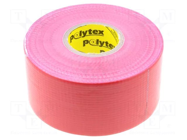 Tape: duct; W: 48mm; L: 25m; Thk: 0.25mm; red; natural caoutchouc ANTICOR ANC-118-48-25RD