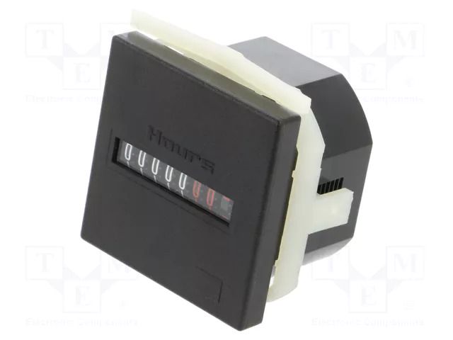 Counter: electromechanical; working time; mechanical indicator KÜBLER H57-100-130VAC