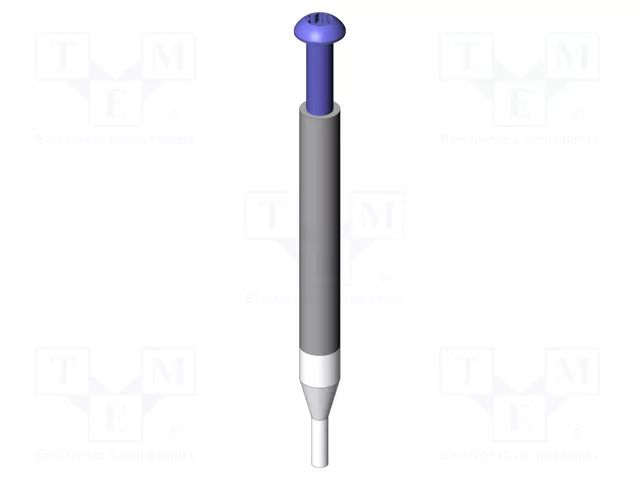 Push rod; Ø: 2.5mm; screw-in; L: 60mm; Thread: M4x10 INGUN IGN-21615