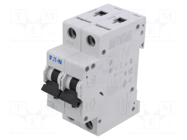 Circuit breaker; 230/400VAC; Inom: 1A; Poles: 2; Charact: C; 15kA EATON ELECTRIC FAZ-C1/2