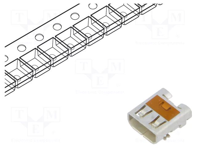 PIN: 19; female MOLEX MX-46765-0301