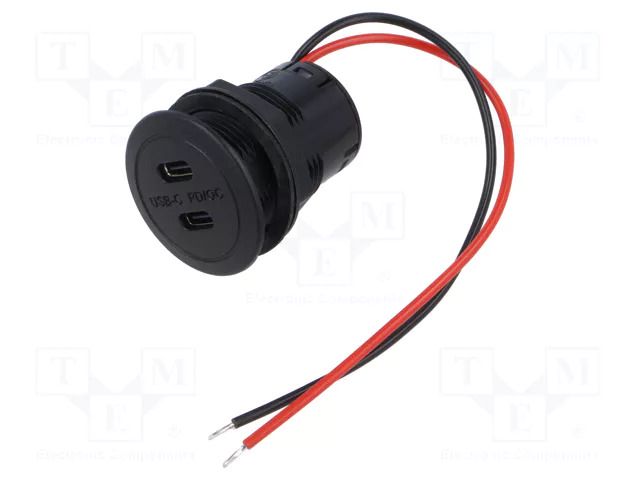 USB power supply; USB C socket x2,USB C Power Delivery; 3A PRO CAR PROCAR-67371550