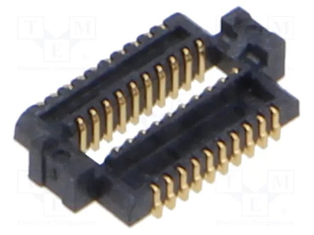 Connector: PCB to PCB; TLH; straight; on PCBs; 0.5mm SAMTEC TLH-010-0.50-G-D-K