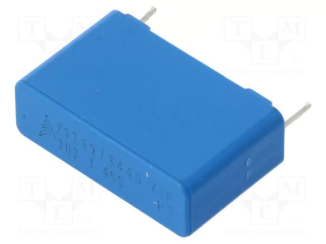 Capacitor: polypropylene; MKP; 2.2uF; 450VDC; 160VAC; THT; ±5% EPCOS / TDK B32673P4225J000