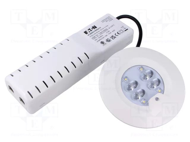 Lamp: LED emergency luminaire; RoundTech; IP44; white; 0.3W; 150lm EATON ELECTRIC RT2RSO150SA1H