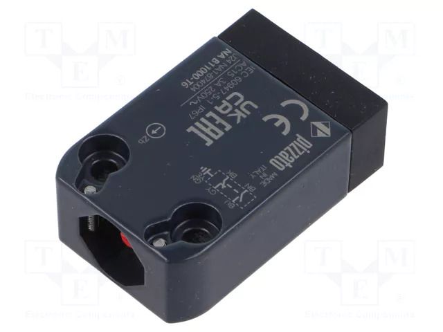 Body; NO + NC; IP67,IP69K; No.of mount.holes: 2; -40÷80°C; metal PIZZATO ELETTRICA NAB11000-T6