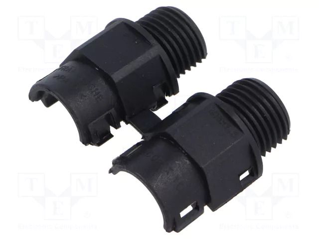 Straight terminal connector; M16; Thread: metric,outside; black LAPP LP-61806680