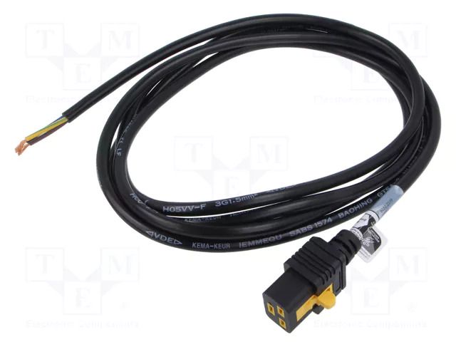 250V; 16A; Type: unshielded SCHURTER 6051.2109