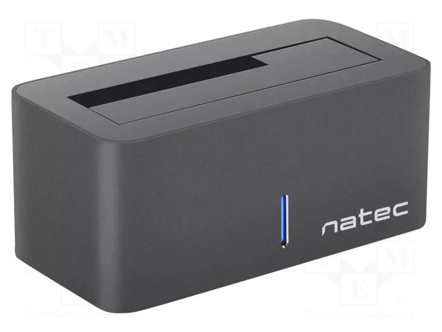 Docking station; PnP and Hot Swap,LED status indicator; black NATEC NSD-0954