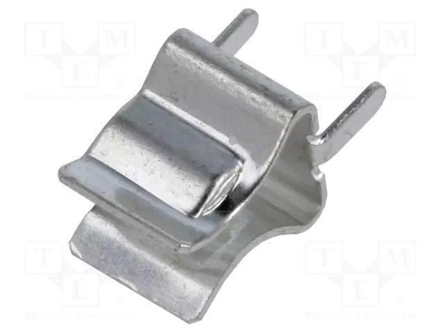 Fuse clips; THT; Ø5mm; Pitch: 6mm; Plating: tinned; phosphor bronze PROFFUSE FUC-03