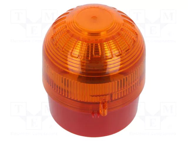Signaller: lighting; flashing light; red; Sonos; 110/230VAC; IP65 KLAXON SIGNALS PSB-0212