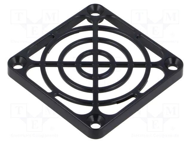 Guard; plastic; 60x60mm; Body dim: 60x60x6.3mm; Ø4.6mm TQSolution FANCV-10VB