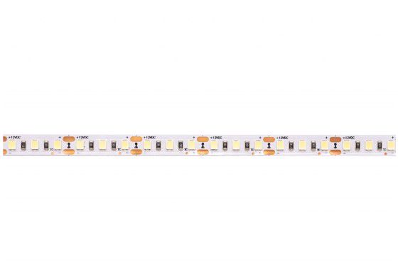 LED sloksne 12V 9,6W/m IP20 silti balta 2700K 120LED/m 115lm/W PLUS AKTO AFL-120U96M-WWW2